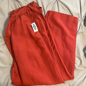 High Waisted Flowy Pants